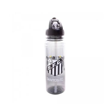 Imagem de Garrafa Squeeze com Canudo Retrátil 700ml Santos fc