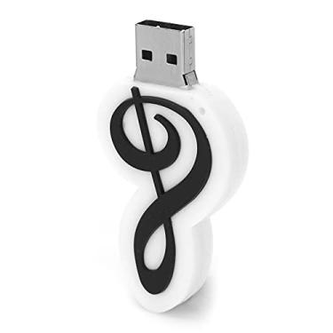 Imagem de Pen Drive USB, pen drive, pen drive, pen drive, pen drive, para PC, tablet, armazenamento de dados para armazenar música (#1)