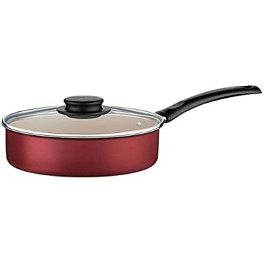 Imagem de Panela Tramontina Turim em Alumínio com Revestimento Interno e Externo em Antiaderente Starflon Max Vermelho 20 cm 2,8 L