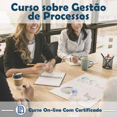 Imagem de Curso online em videoaula sobre Gestão de Processos com Certificado + 2 brindes