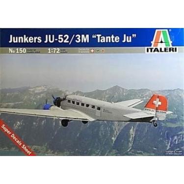 Imagem de Aviao Junkers JU-52 / 3M" Tante JU" Civilian 0150 - ITALERI