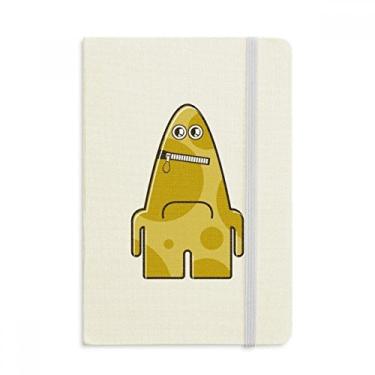 Imagem de Caderno de anotações estilo monstro amarelo monstro do universo com capa dura e tecido oficial