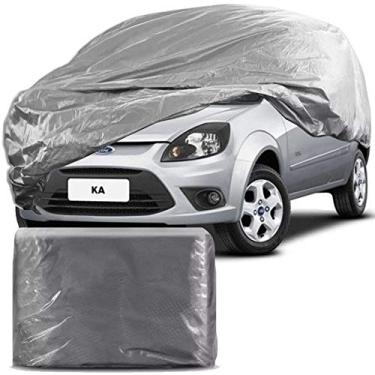 Imagem de Capa Para Cobrir Carro Forro Impermeável Ford KA Tamanho P