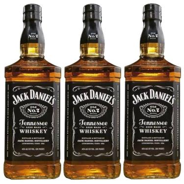 Imagem de Whisky Jack Daniel`s Tennessee 1 Litro 03 Unidades