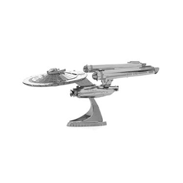 Imagem de Mini Réplica de Montar Star Trek USS Enterprise NCC-1701 Metal Earth Prata