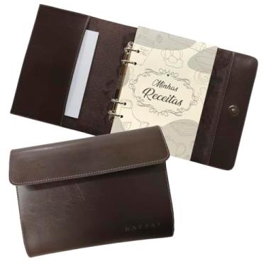 Imagem de Minhas Receitas 162-R Personalizada Raffai Couros