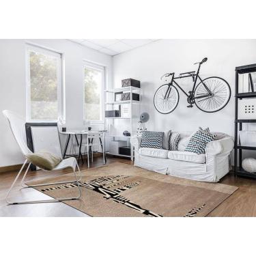 Imagem de Tapete Retangular 200x250cm Ancestralidade Tapetes São Carlos Fossil