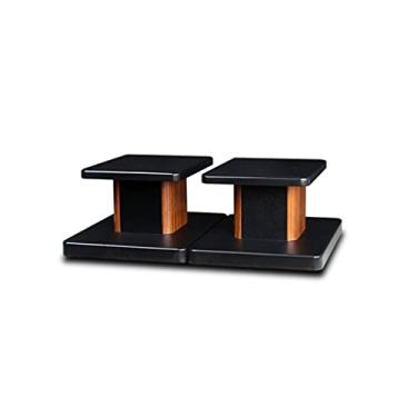 Imagem de Suporte de alto-falante Rack de áudio Rack de áudio Rack de mídia vertical Rack de mídia em casa Sala de estar Teatro Rack de áudio Rack de alto-falante 2 pacotes Suporte de alto-falante (Cor: 1, Tamanho: 15)