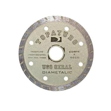 Imagem de Disco De Corte Diamantado Turbo 110mm Topa Tudo 3 Unidades