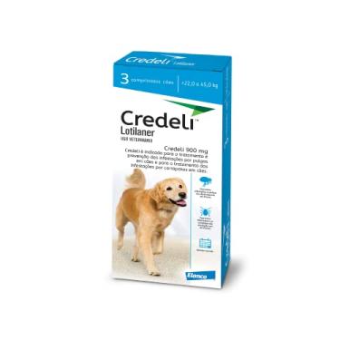 Imagem de Credeli Tab 900mg X3Blcd Bl Elanco Cães Grandes,