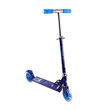 Imagem de Patinete para Criança com rodas de Silicone com Luz com Guidão Regulável Portátil - Vortex