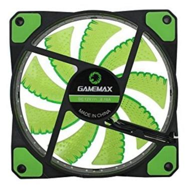 Imagem de Fan Gamemax Para Pc Gamer Gf12G 12Cm Verde 32 Led