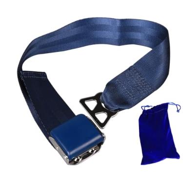 Imagem de Idpoo Extensor de cinto de avião apenas para avião mais antigo da Southwest Airlines 737-700, comprimento ajustável extensão de cinto de segurança de 17,8-63,5 cm (tipo B)