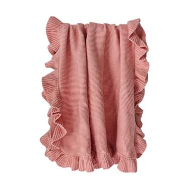 Imagem de Cobertor de bebê toalha de banho de malha para menino menina capa de carrinho respirável absorvente cobertor de viagem infantil cobertor de bebê colcha unissex a granel