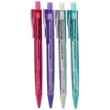 Imagem de Lapiseira Poly Tri Shape 0.7mm, Faber-Castell, LP07TSC, Multicor, pacote de 24