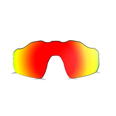 Imagem de Prizo ORL Lentes polarizadas de substituição para óculos de sol Oakley Radar EV Pitch OO9211 - Multiopções (Fire Red Iridium)