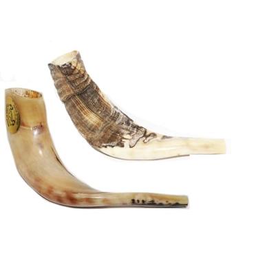Imagem de Shofar Chifre De Carneiro De Tocar - 33 A 36 Cm - De Israel