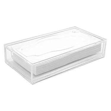 Imagem de Toalheiro Acrílico Comercial Fino para Toalhas Interfolhadas