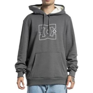 Imagem de Moletom DC Shoes Canguru FB Outline WT23 Masculino-Masculino