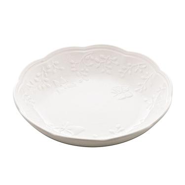 Imagem de Prato Fundo de Porcelana New Bone Butterfly Flower 21cm - Lyor