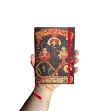 Imagem de Sketchbook Caderno Irmãs Sanderson Abracadabra com Elástico e Marca Página Aquarela (M (10x14cm), Reciclado 80 Páginas)