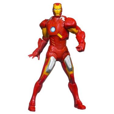 Imagem de Boneco do Homem de Ferro de Batalha do Repulsor dos Vingadores Poderosos Battlers da Marvel