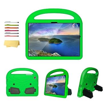 Imagem de UUcovers Capa infantil para tablet Samsung Galaxy Tab A8 de 10,5 polegadas 2022 (SM-X200/X205/X207) à prova de choque com suporte de silicone leve para Galaxy Tab A8 de 10,5 polegadas, pássaro verde