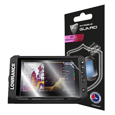 Imagem de IPG Compatível com Lowrance Elite FS 7 Fish Finder GPS HydroGel Protetor de Tela Invisível Ultra HD Clear Film Anti Scratch Skin Guard - Suave/Autocura/Sem Bolhas - para FS 7