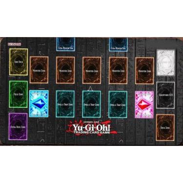 Imagem de Playmat e/ou Mousepad Gamer Yu Gi Oh com Area de Duelo (58cm x 30cm) -
