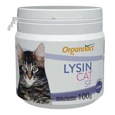 Imagem de Lysin Cat SF Organnact 100g