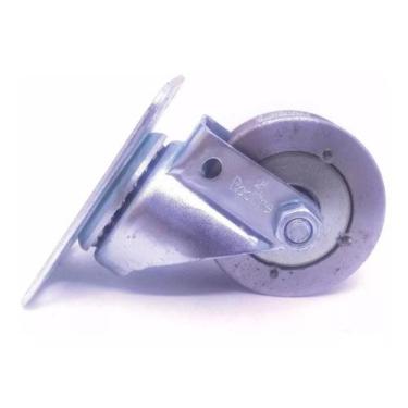 Imagem de Roldana Giratória Para Portão 2 Polegadas Canal U - 1 Un - Metalpark