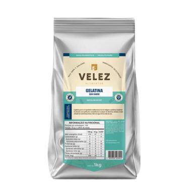 Imagem de Gelatina sem sabor incolor VELEZ 1 Kg 