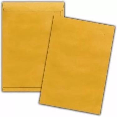 Imagem de Kit 30 Envelopes Saco Kraft Ouro 229X324 Ofício A4 Envelope - Envelope