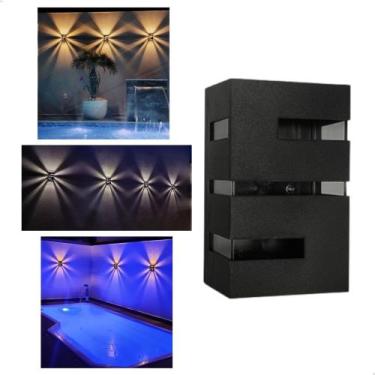 Imagem de 1 Arandela Luminária de Parede - Interna e externa - Com lâmpada - Met