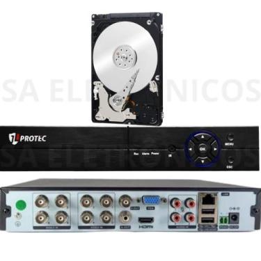 Imagem de Dvr Stand Alone 8 Ch Protec Full Hd 1080n com Aplicativo Qr Code Remot
