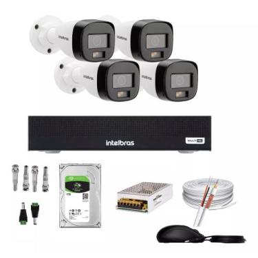 Imagem de Kit 2 Camera de Segurança Intelbras Alta Resolução Full color 1120 Vhd