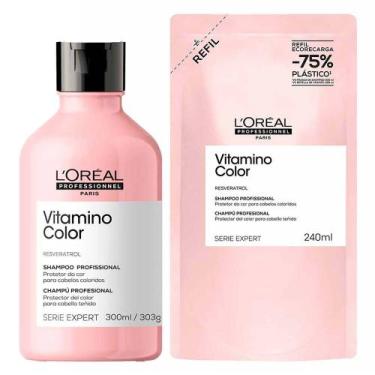 Imagem de Loréal Profissionnel Resveratrol Vitamino Color Kit - Shampoo + Refil 