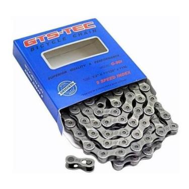 Imagem de Corrente 9v Index Gts Dto Compatível Sram Shimano 3x9v 27v, 9V