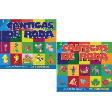 Imagem de CD Cantigas de Roda Volume 3 + Volume 4 - TOP DISC, Cantigas De Roda