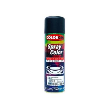 Imagem de Tinta Spray Preto Semi Brilho ColorGin 300ML - SHERWIN-WILLIAMS