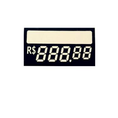 Imagem de 100 Etiquetas De Preço Pvc Reutilizável Precificador Médio - REI DA UT