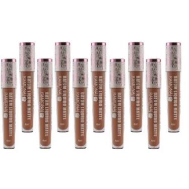 Imagem de Kit 10 Batom Líquido Matte Cor 31 Nude 4ml - Ramona Make Up