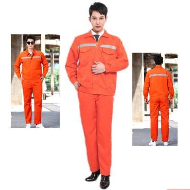 Imagem de Conjunto Uniforme Profissional EPI Faixa Refletiva Segurança do Trabal