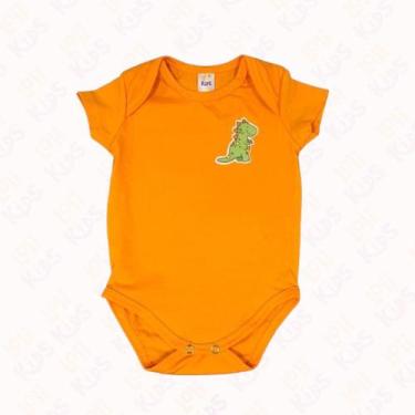 Imagem de Body Masculino menino de dinossauro Laranja - Loli Kids, G