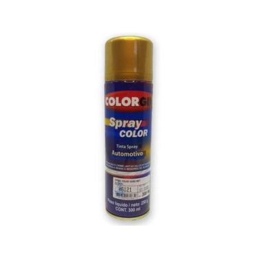 Imagem de Spray Ouro Metalizado 06121 Automotiva 300ml Colorgin - color gin
