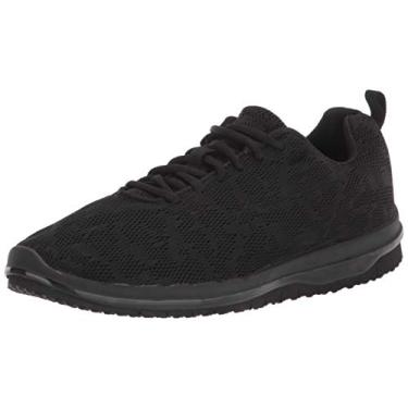 Imagem de Skazz by Sansha Tênis feminino Dance Studio Exercício malha borracha sola completa picante (EUA 7 / Skazz 07 M), Preto, 7.5