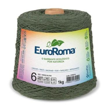 Imagem de Barbante EuroRoma N6 Cores 1kg, 805 - Verde Militar