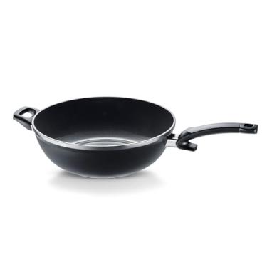 Imagem de Fissler Ceratal Comfort Ceramic Wok antiaderente de 30 cm, preto órbita, feito sem PFAS