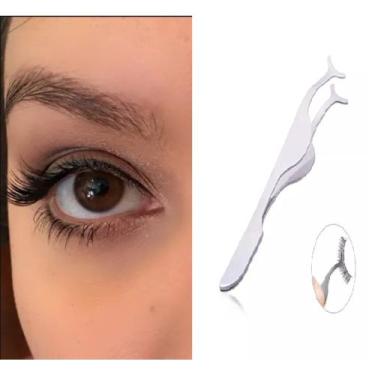 Imagem de Cilios Magneticos Postiços C/ Imã + Pinça Kit 3 imãs - BC BORA COLEGA 