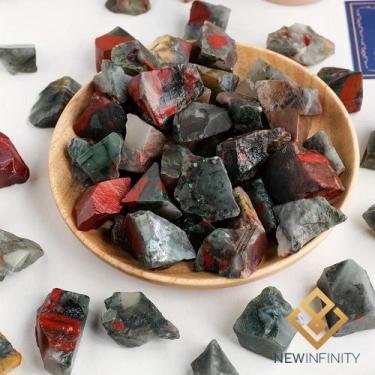 Imagem de Jaspe Sanguineo Bruto Pedra Natural Bruta 4cm - New Infinity